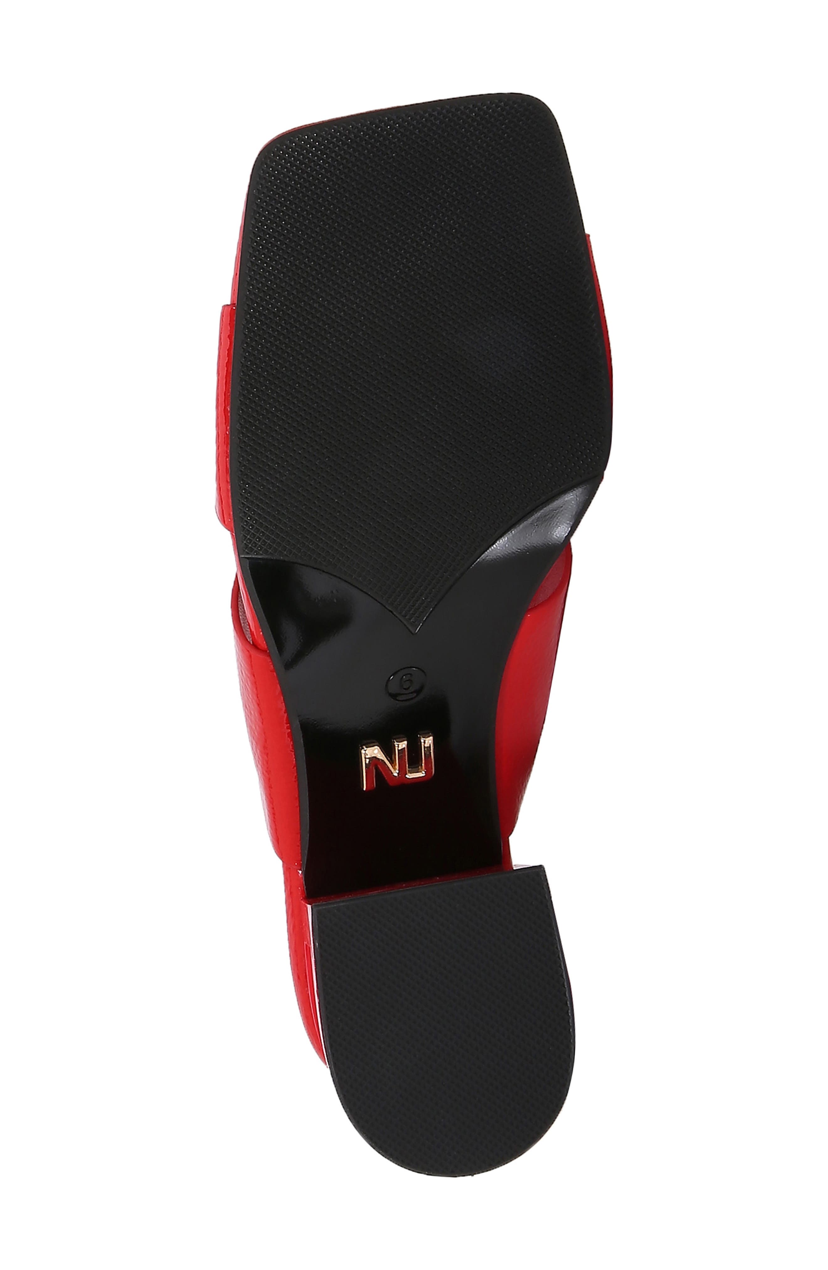 Skylar Block Heel Sandal, Alternate, color, RED
