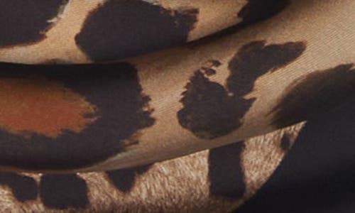 Dolce & Gabbana Dolce&gabbana Leopard Square Silk Scarf In Hy5ld Leopardo F.leo