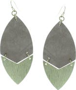 OLIVIA WELLES Gold-Plated Quinn Split Earrings