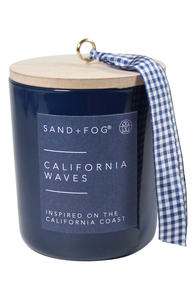 SAND AND FOG California Waves Candle, Main, color, California Waves