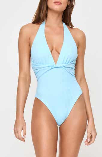 Coast to Coast Halter One-Piece Swimsuit