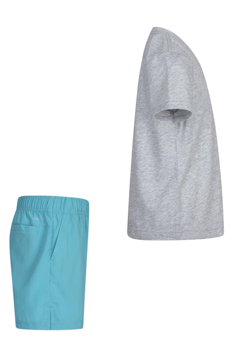 Nike Kids' Logo Graphic T-Shirt & Dri-FIT Woven Shorts Set, Alternate, color, Dusty Cactus