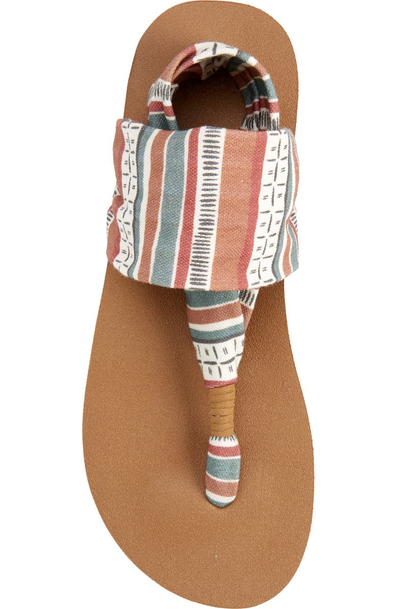 Sanuk Sling ST Stripe Sandal, Alternate, color,