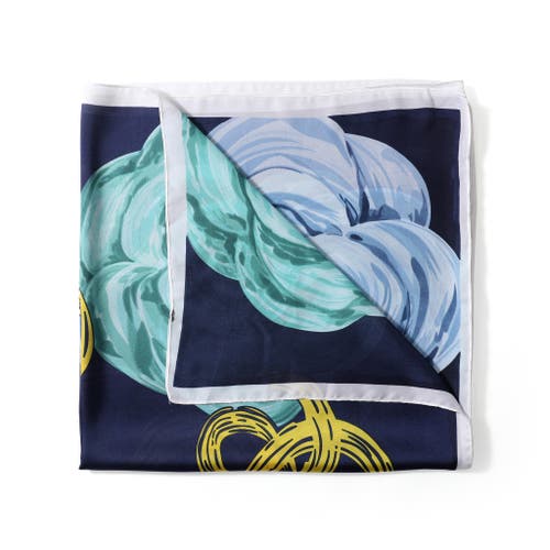 Youzey The Catherine Scarf In Blue