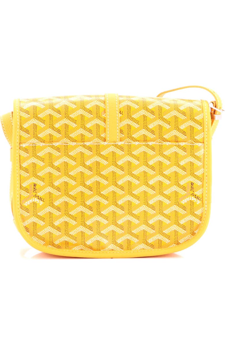 Pre-Owned Goyard Belvedere II Messenger Bag Coated Canvas PM, Alternate, color, Yellow