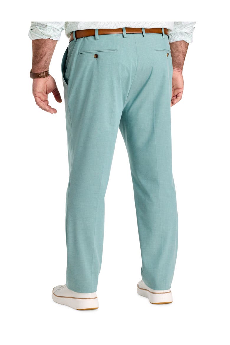 Big & Tall Machine Washable Suit Pants, Alternate, color, TEAL