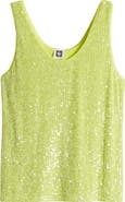 Anne Klein Sequin Tank