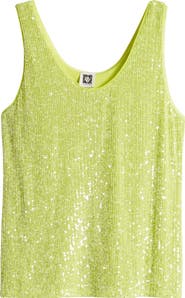 Anne Klein Sequin Tank