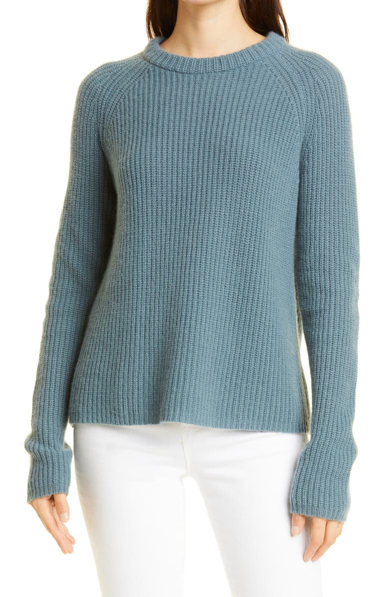 Jenni Kayne Cashmere Fisherman Sweater, Main, color,