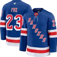 FANATICS Men's Fanatics Adam Fox Blue New York Rangers Home Premium Jersey