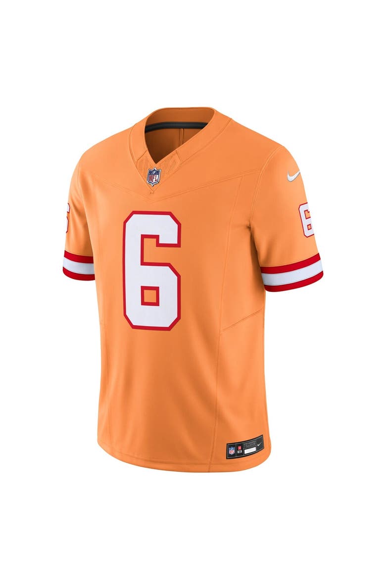 Men's Nike Baker Mayfield Orange Tampa Bay Buccaneers 2nd Alternate Vapor F.U.S.E. Limited Jersey, Alternate, color, Orange