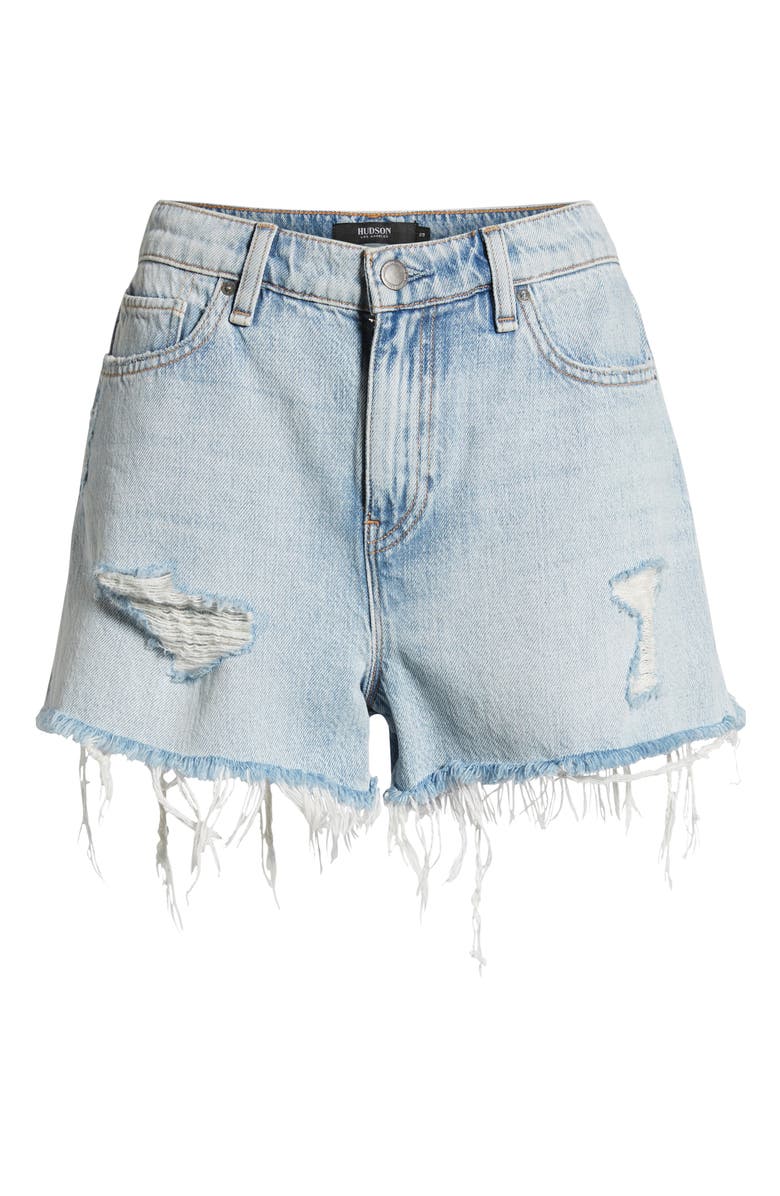 Hudson Jeans Jade Cutoff Boyfriend Shorts, Alternate, color,