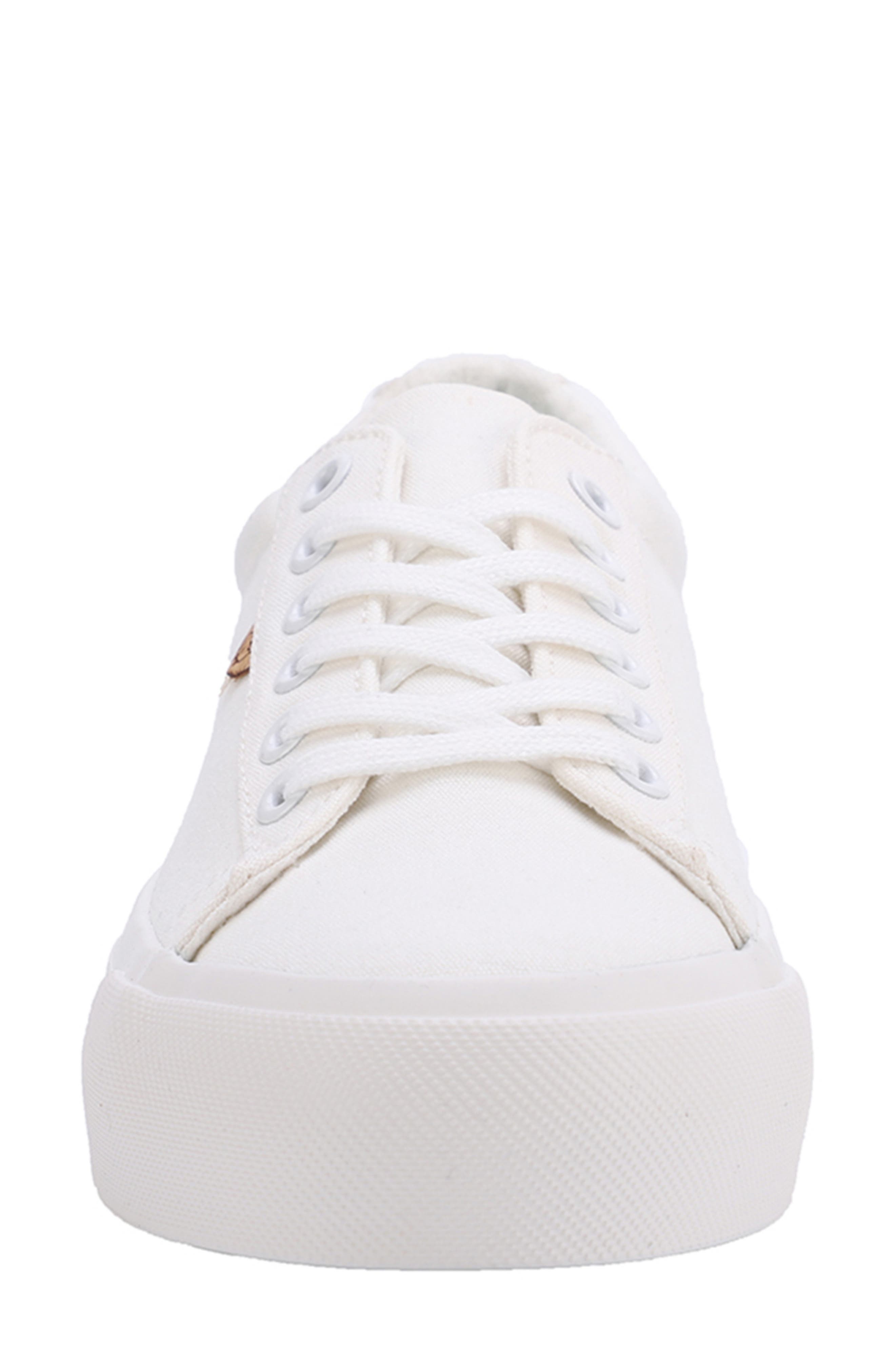 Amelie Platform Sneaker, Alternate, color, WHITE