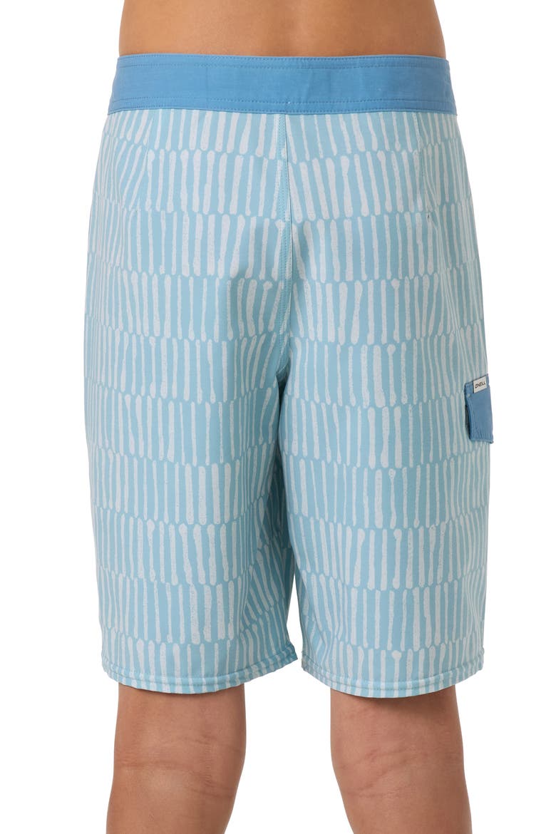 Kids' Lineup Board Shorts, Alternate, color, STONE BLUE