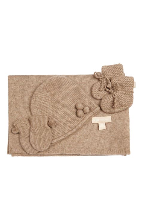 Organic Color Cashmere Baby Set