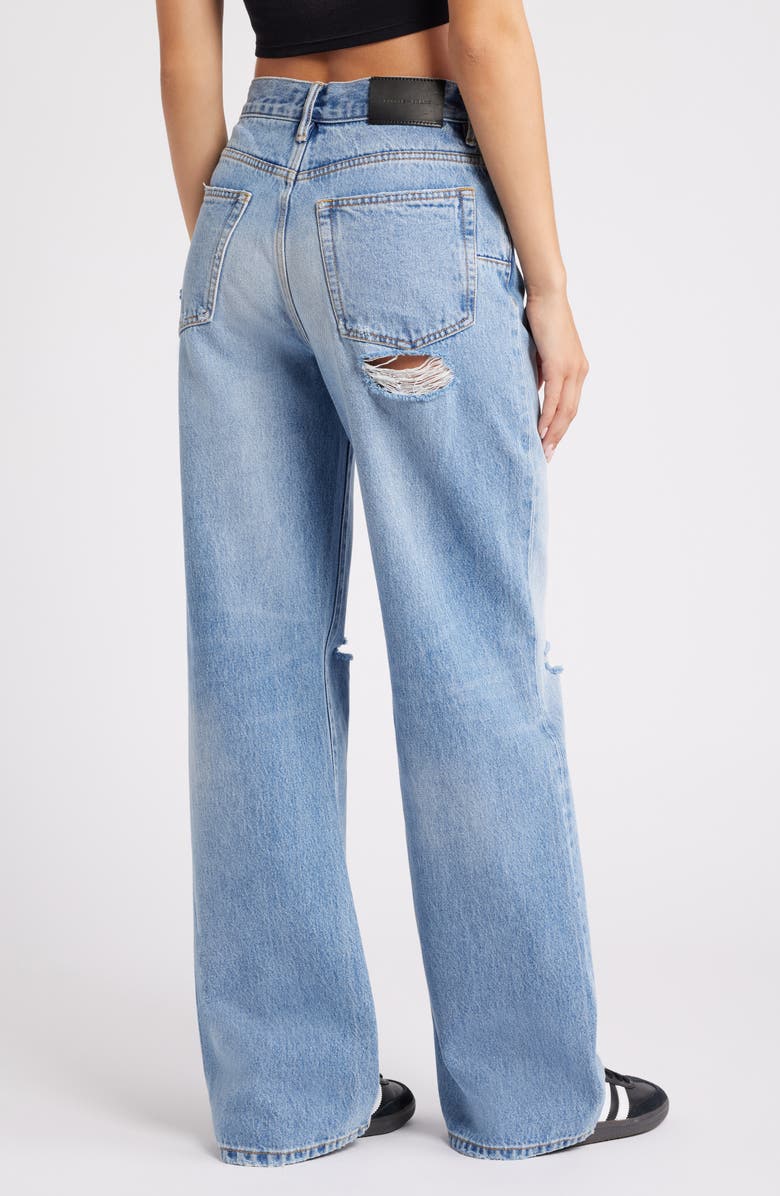 PURPLE BRAND '90s Ribbed Baggy Jeans, Alternate, color, 