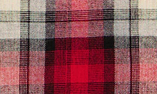Calvin Klein Kids' Woven Button-up & Pants Set In Red
