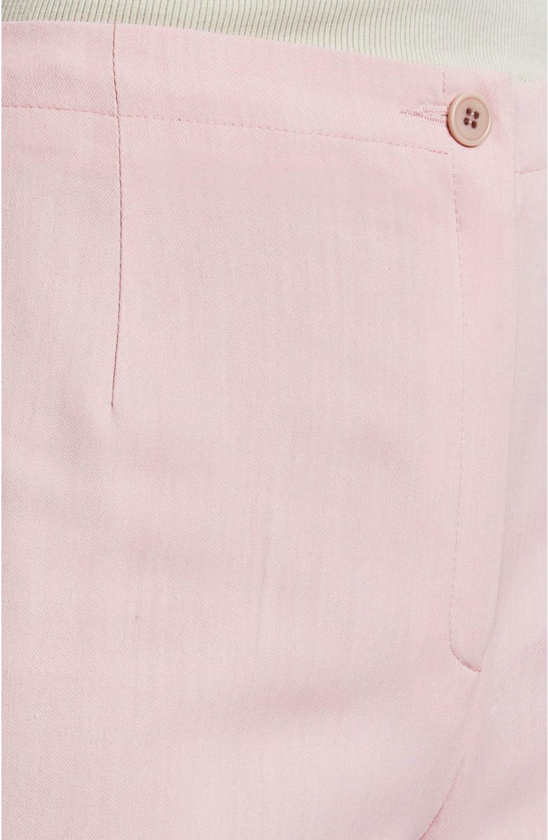 Santorelli ROMA Straight Ankle Length Pant Solid Crepe, Alternate, color, 