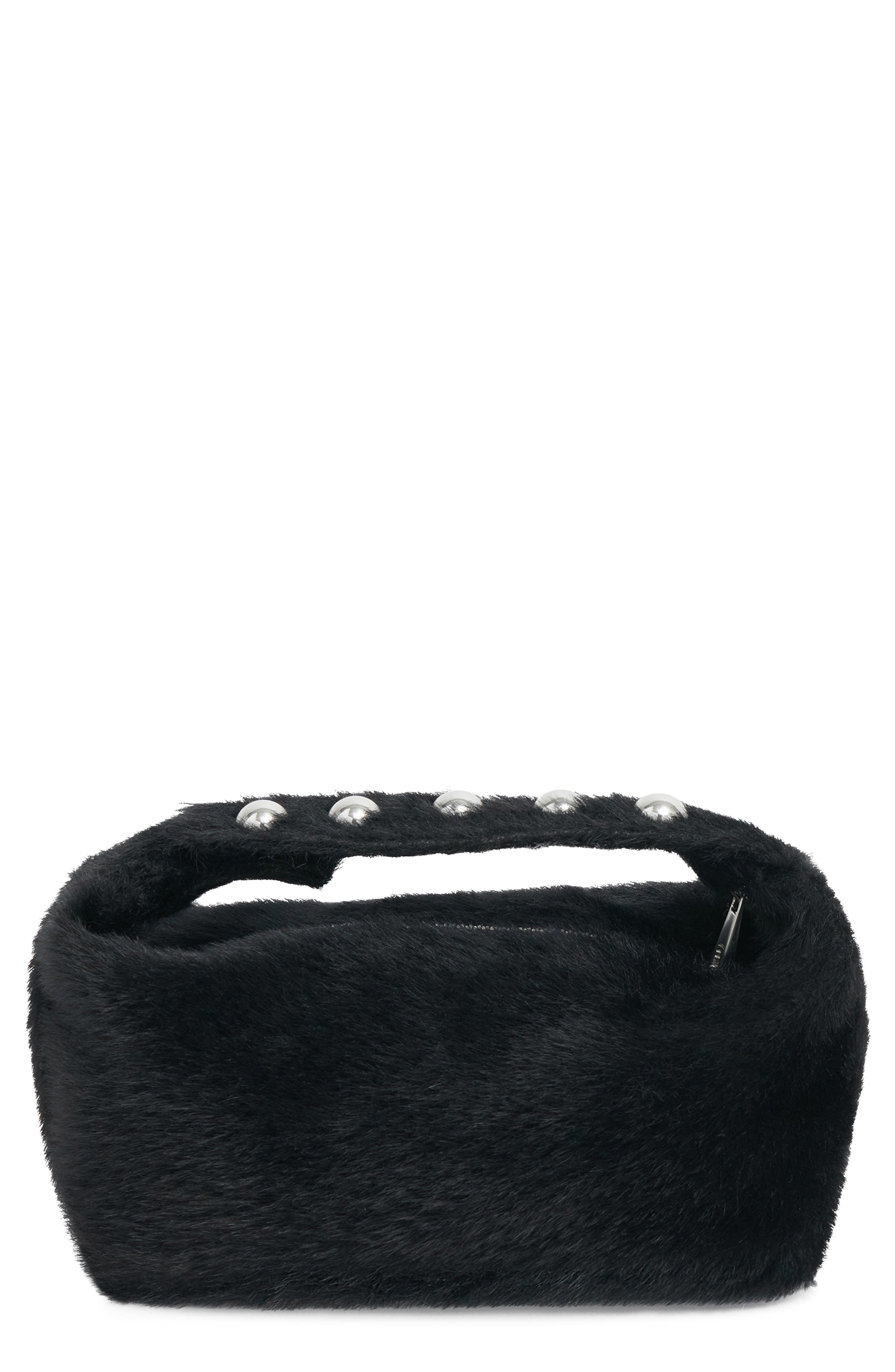 Apparis Marfa Faux Calf Hair Top Carry Handle Pouch, Main, color, 