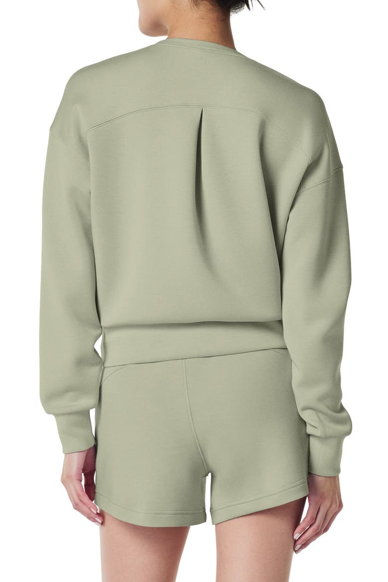 AirEssentials Crewneck Sweatshirt, Alternate, color, MATCHA