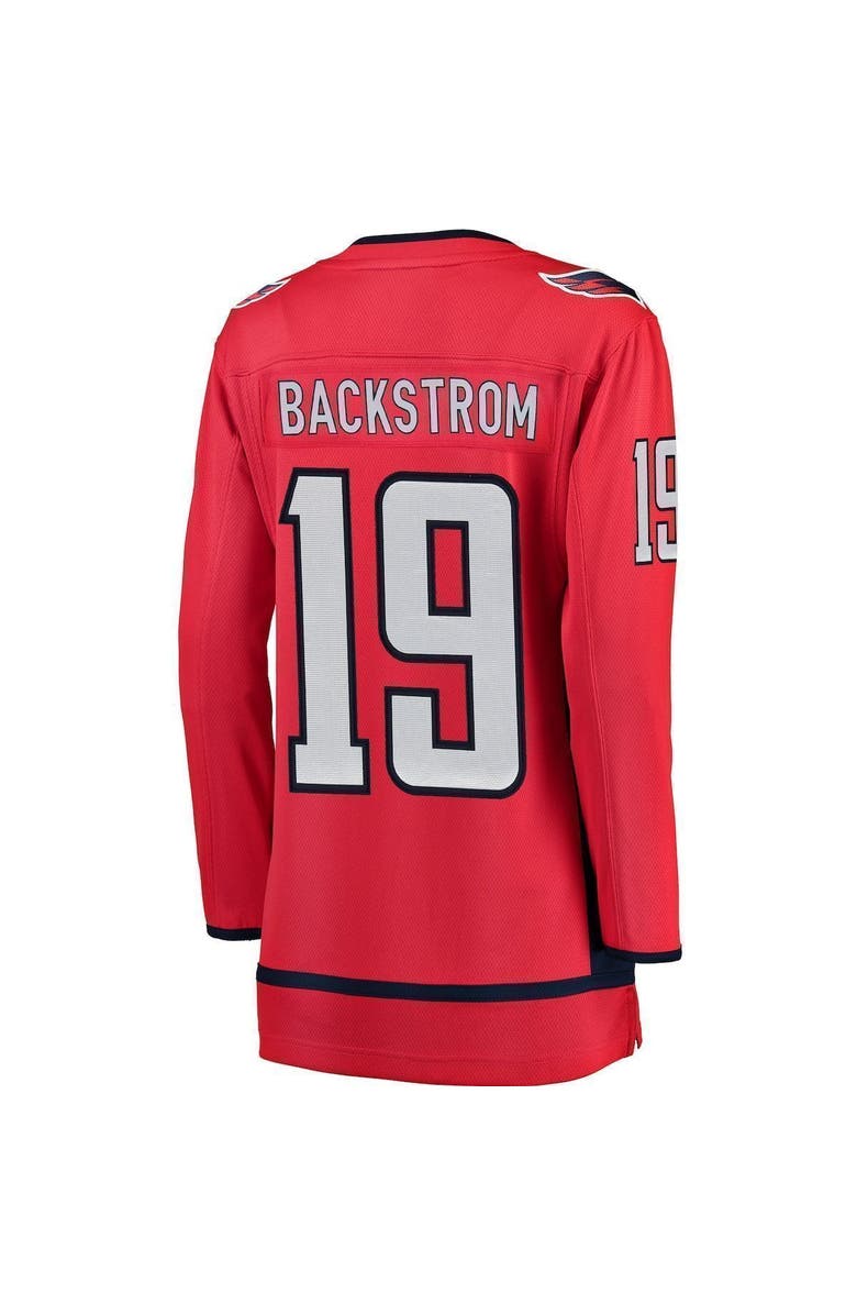 FANATICS Women's Fanatics Branded Nicklas Backstrom Red Home Breakaway Player Jersey, Alternate, color, Red