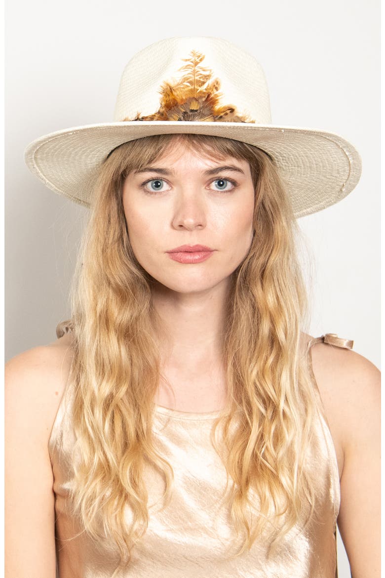 Ecuadorian Straw Panama Hat, Alternate, color, IVORY