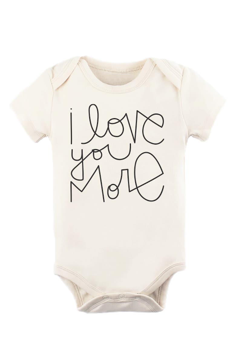 Tenth & Pine Love You More Organic Cotton Bodysuit, Main, color,