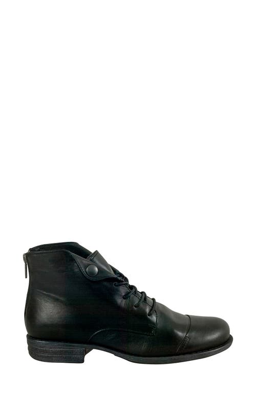 Miz Mooz Lennox Lace-up Bootie In Green