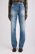 Dries Van Noten Pippaz High Waist Straight Leg Jeans
