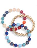 Nordstrom Set of 3 Beaded Bracelet