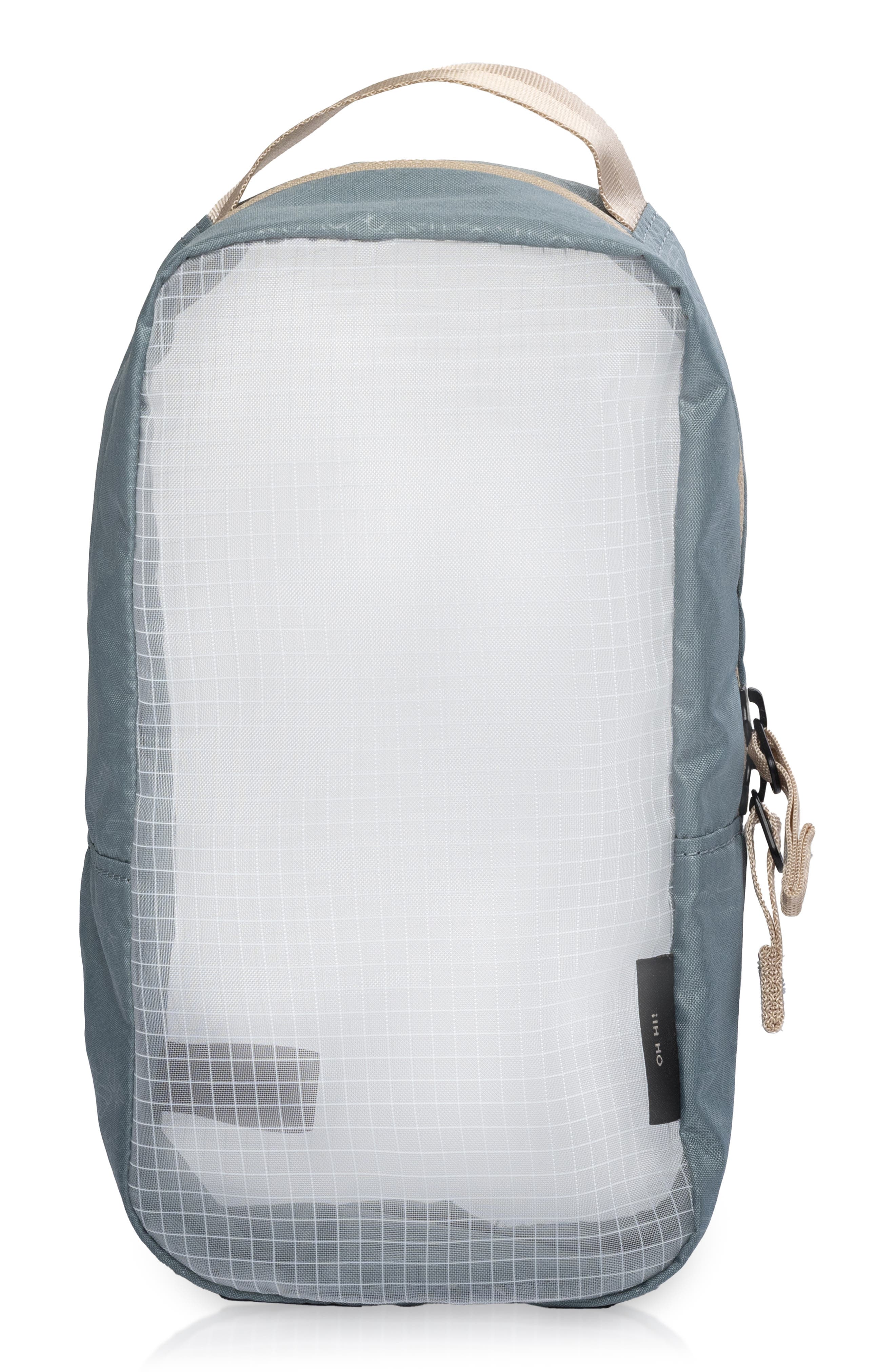 WAYB Two-Piece Custom Size Organization Pods, Alternate, color, Grey/Orange Multi