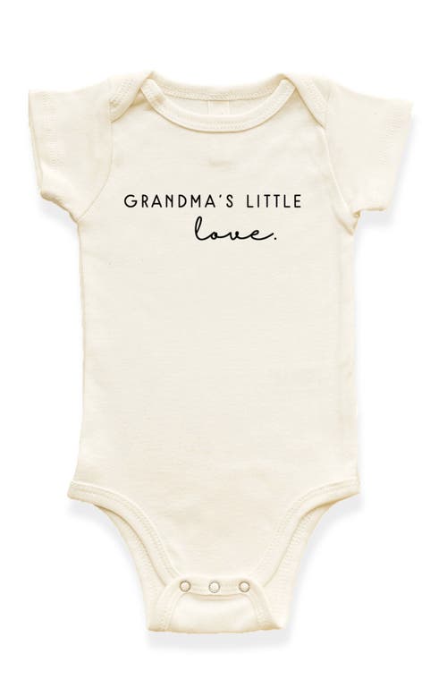 Tenth & Pine Grandpa's Little Love Organic Cotton Bodysuit In Neutral