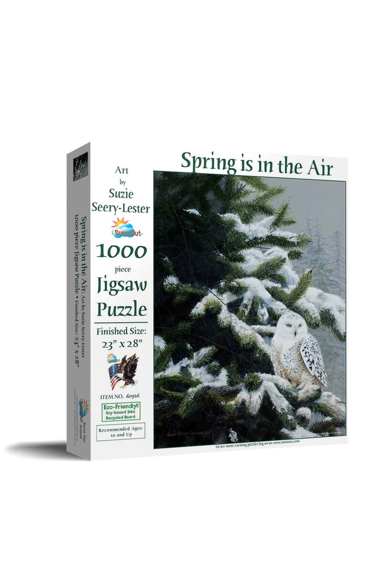 Spring is in the Air 1000 piece Jigsaw Puzzle for Adults, Main, color, Multicolor
