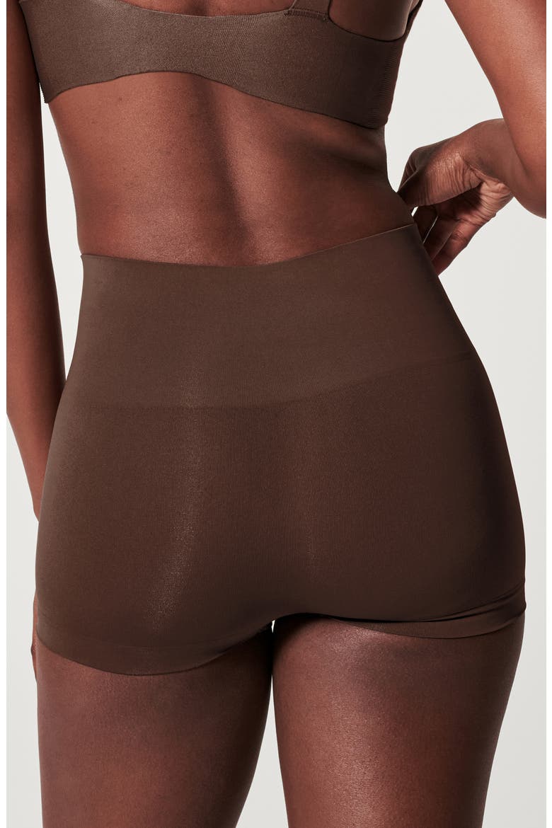 SPANXshape™ ExtraOrdinary Boyshorts, Alternate, color, CHESTNUT BROWN
