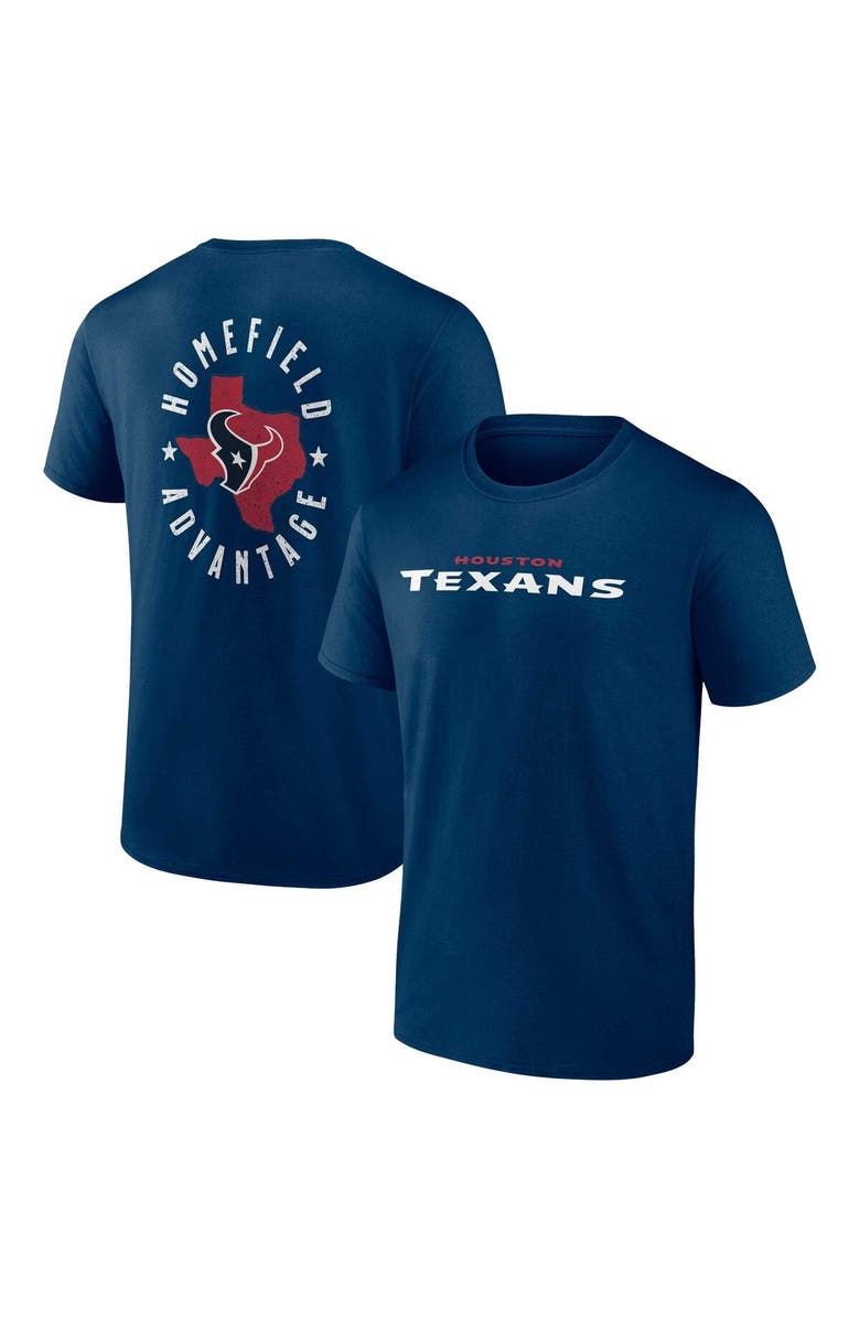 FANATICS Men's Fanatics Branded Navy Houston Texans Home Field Advantage T-Shirt, Main, color, Navy