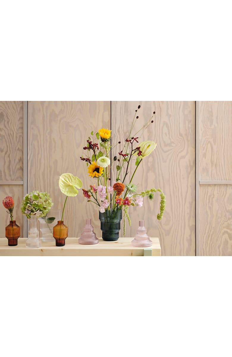 Kosta Boda Pavilion Tulip Vase, Alternate, color, Gray