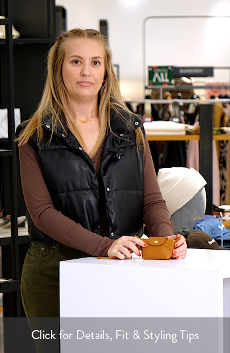 Le Pliage Xtra Leather Coin Purse, sales video thumbnail