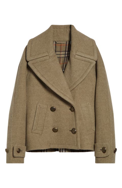 Caitlin Short Peacoat