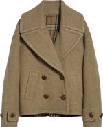 Burberry Caitlin Short Peacoat