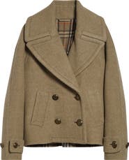 Burberry Caitlin Short Peacoat