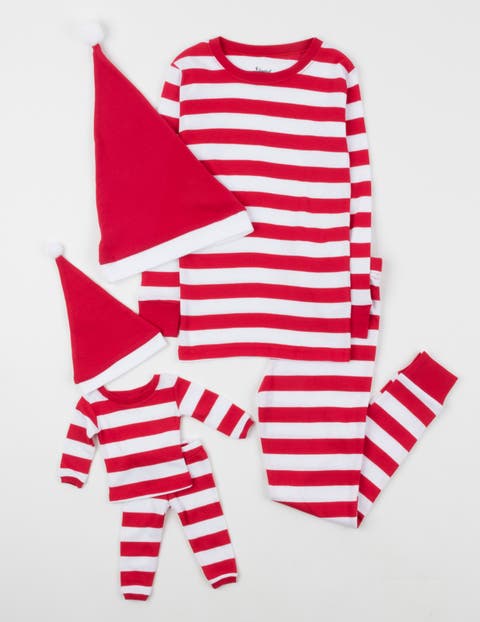 Girls 2-pc. Cotton Pajamas with Matching Doll Accessory -  Holiday Prints/Solids (Toddler, Little Kid & Big Kid)