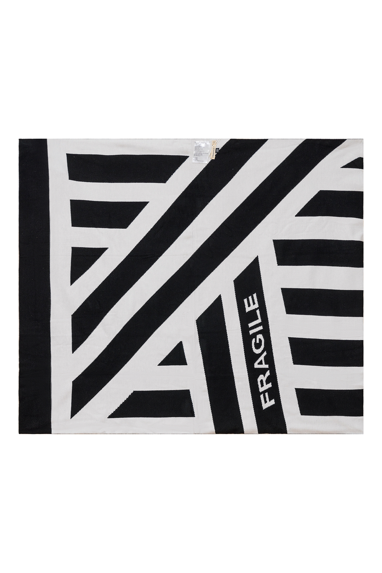 Pattern Knit Blanket, Alternate, color, Off White/Sandstorm