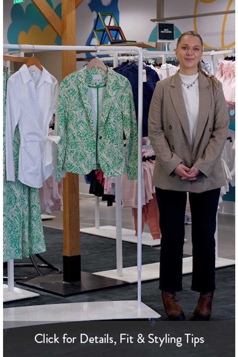 Ikat Print Jacket video