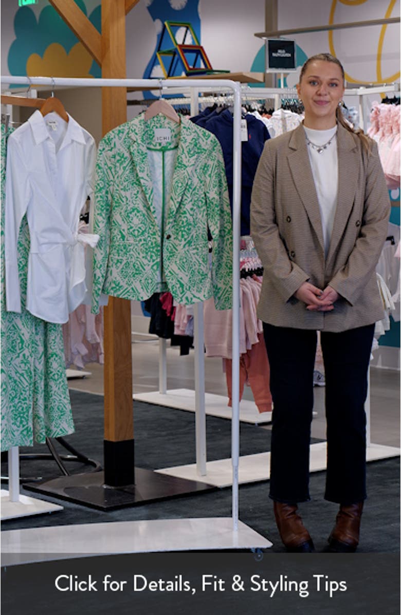 Ikat Print Jacket, sales video thumbnail