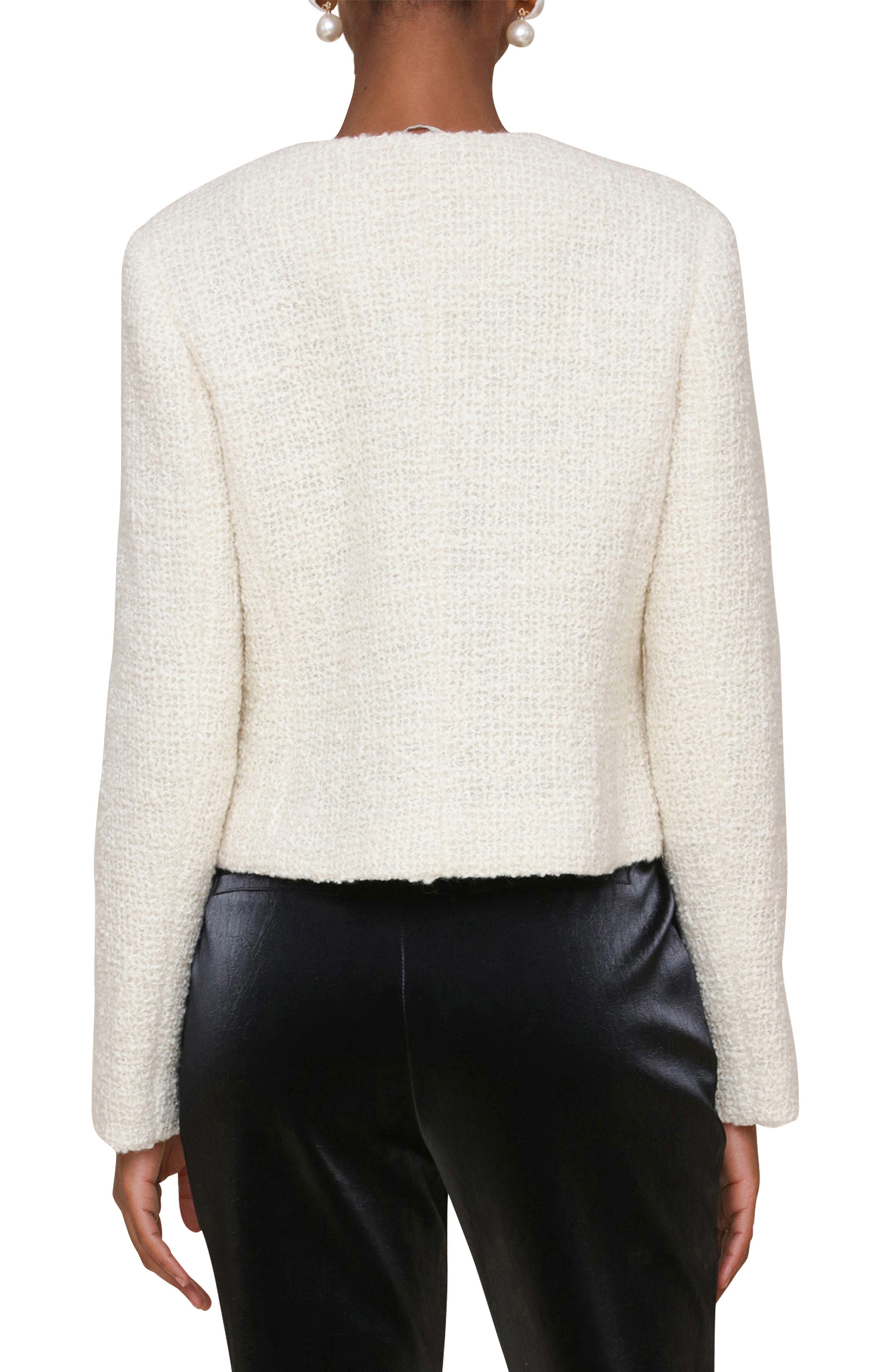 Bow Cropped Cardigan - image 2