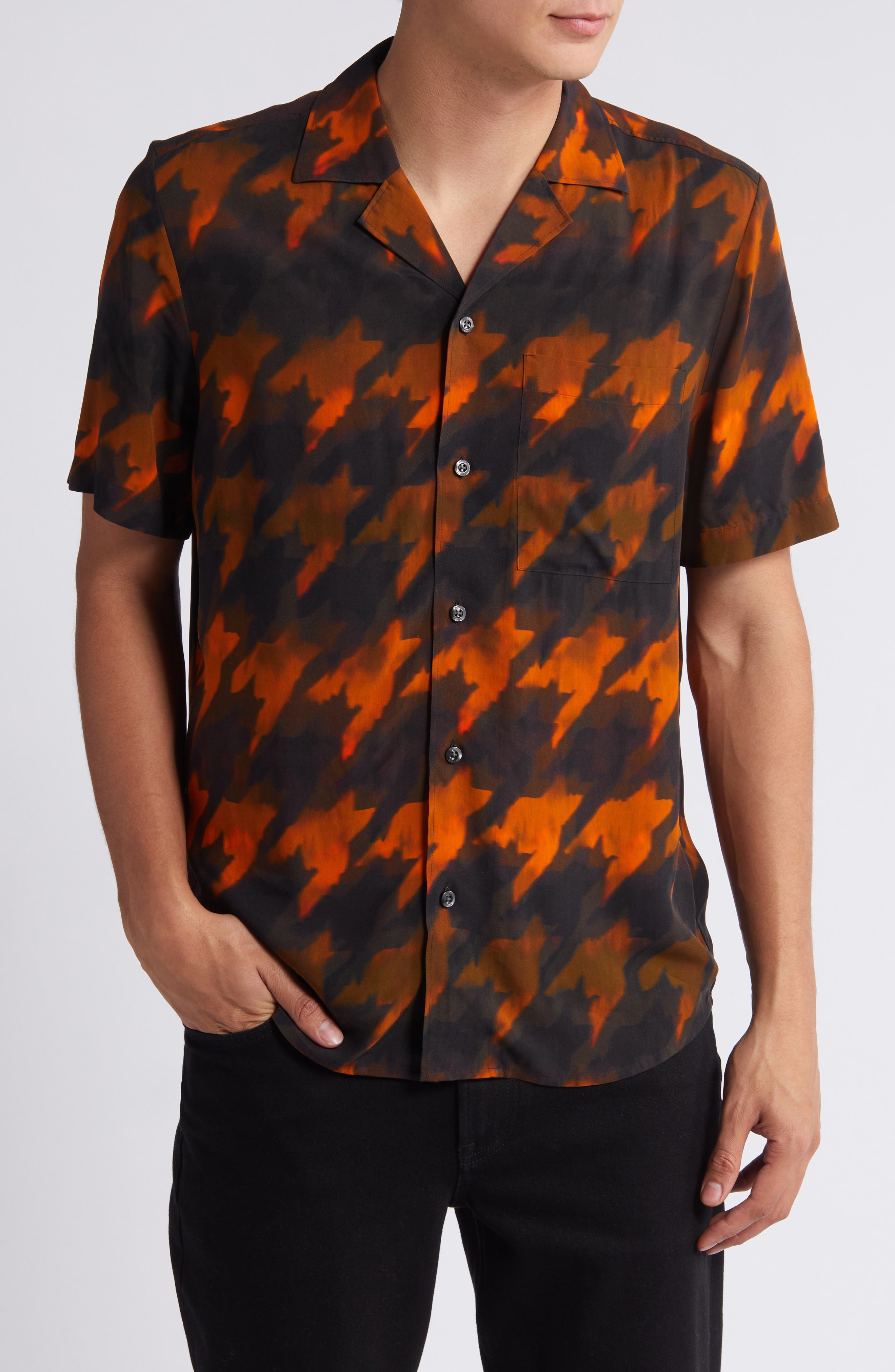 HUGO Ellino Camp Shirt
