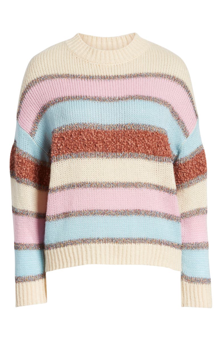 Cotton Emporium Stripe Sweater, Alternate, color, 