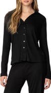 EDIKTED Justina Lounge Button-Up Top