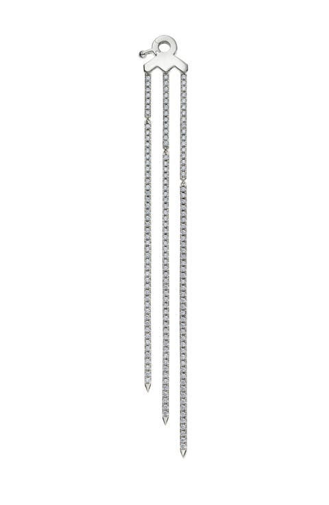 Triple Diamond Eternity Bar Charm