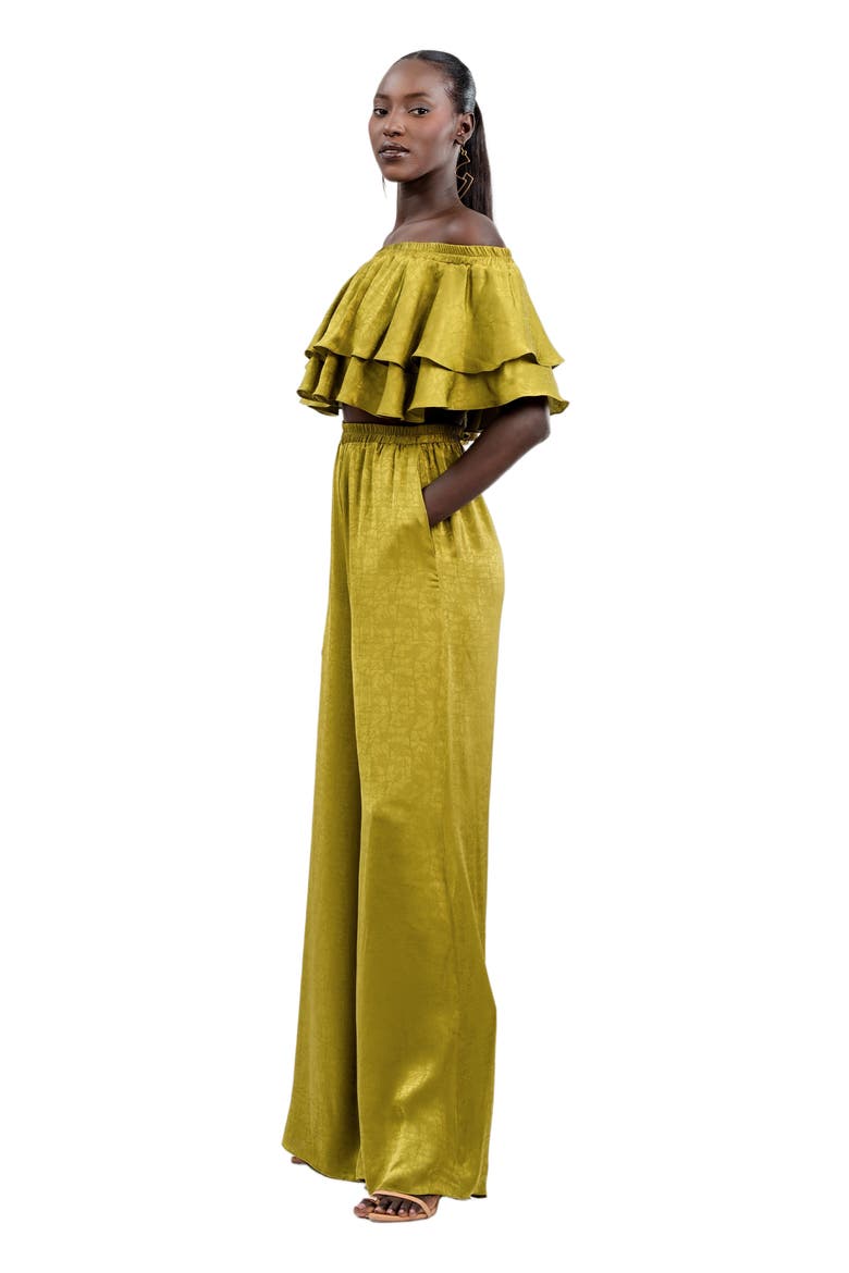 Wairu Top, Alternate, color, Ayel Olive